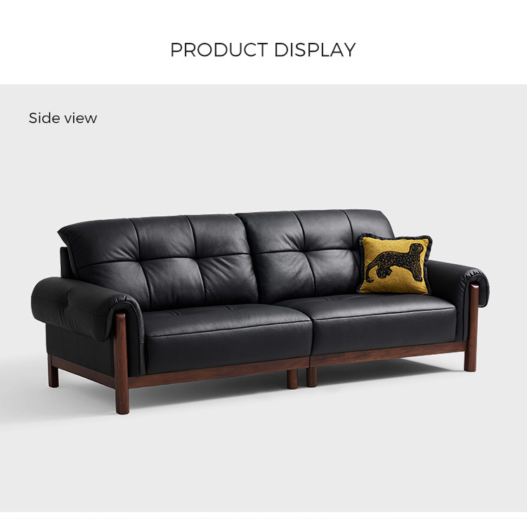 solid wood sofa