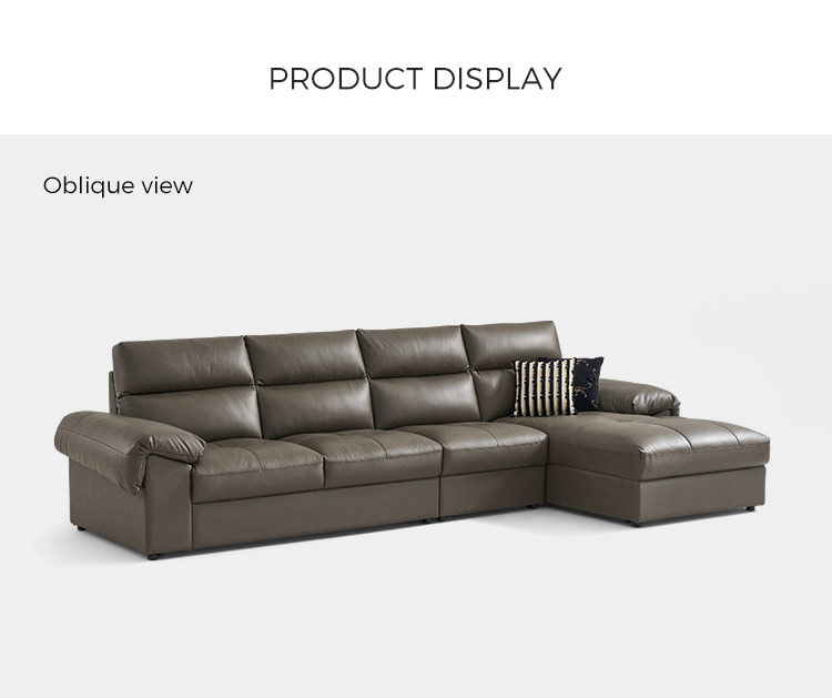 leather sofa