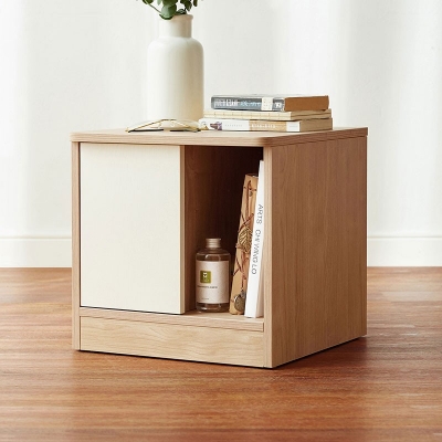 Smart Solid Wood Bedside Table
