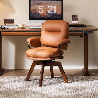 Wood Home Office Chair