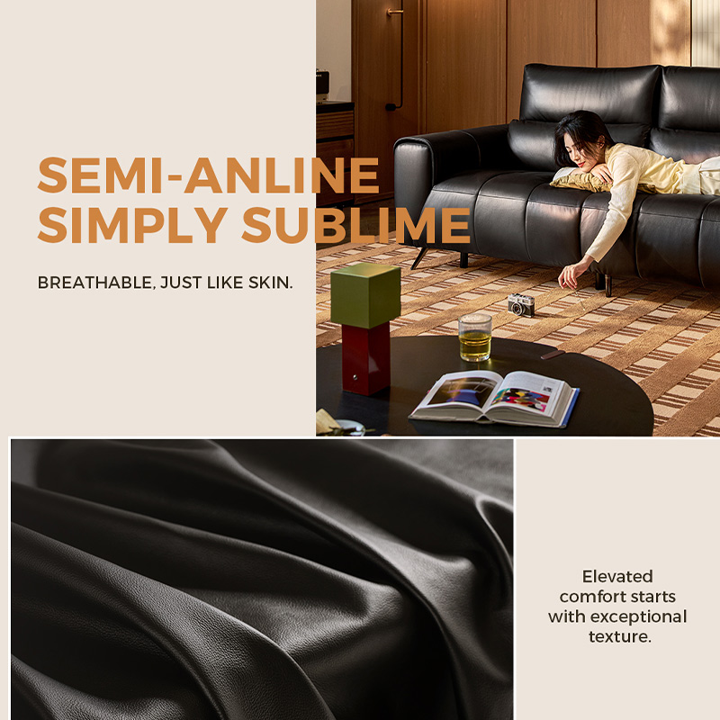 Entendendo o Couro Semi-Anilina: A Arte do Luxo Equilibrado