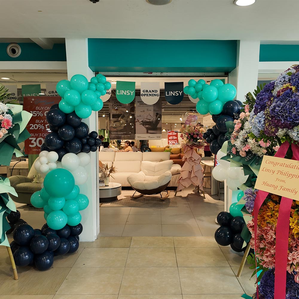 A LINSY Home Furniture já está aberta em Manila!