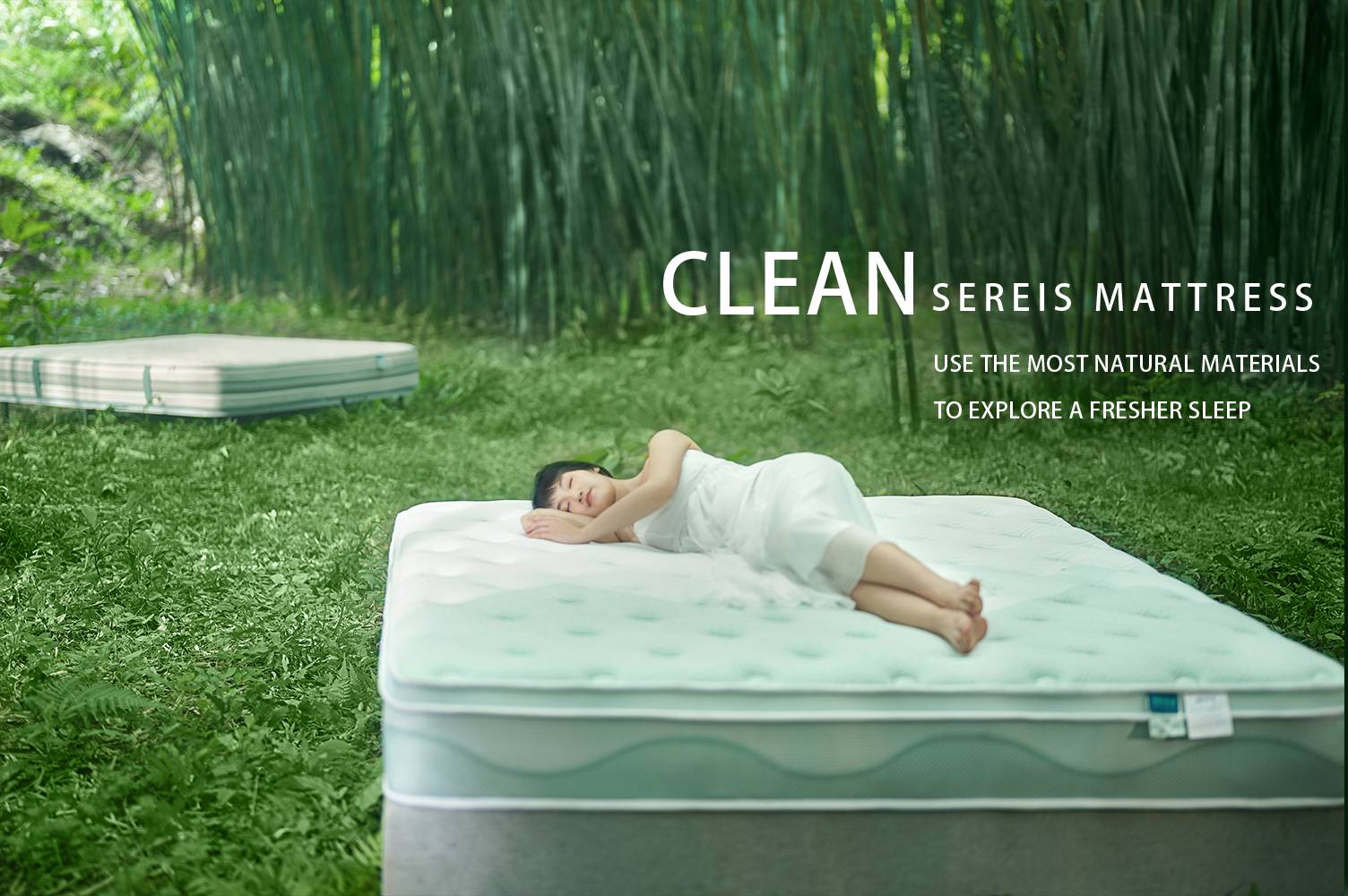 O colchão da série LINSY clean, oferece uma nova experiência de sono